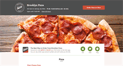 Desktop Screenshot of brooklynpizzarahway.com